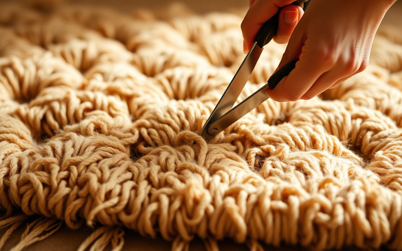 Finishing: Shearing and Carving