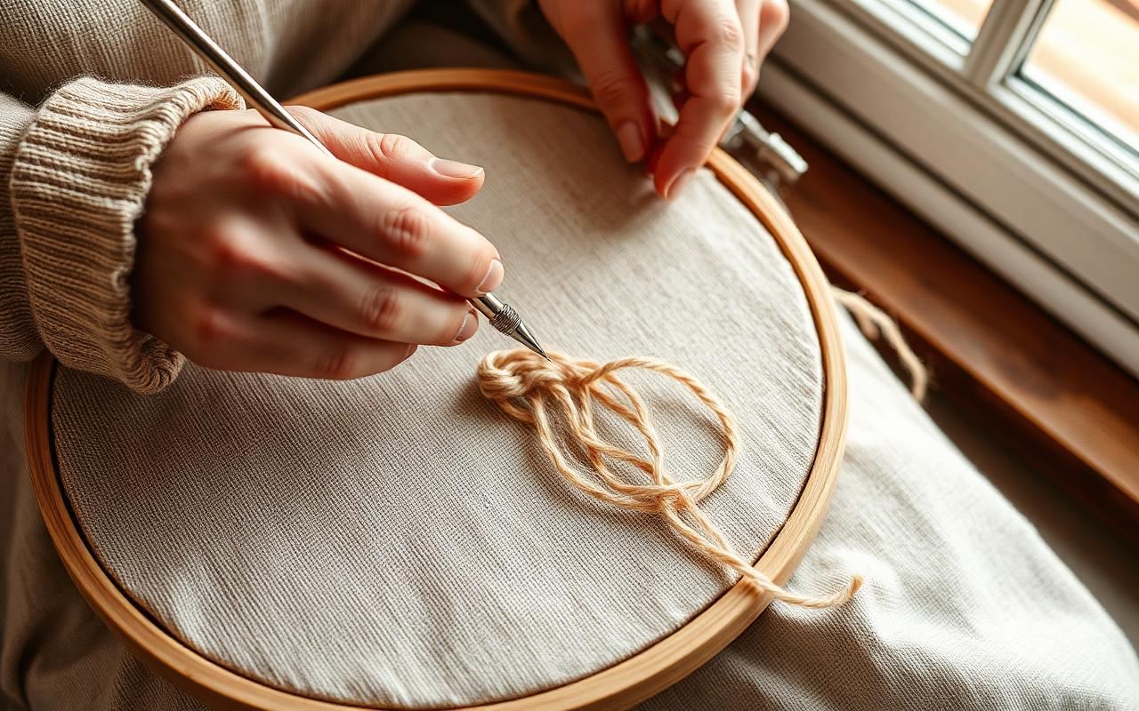 The Fine Details of Punch Needle
